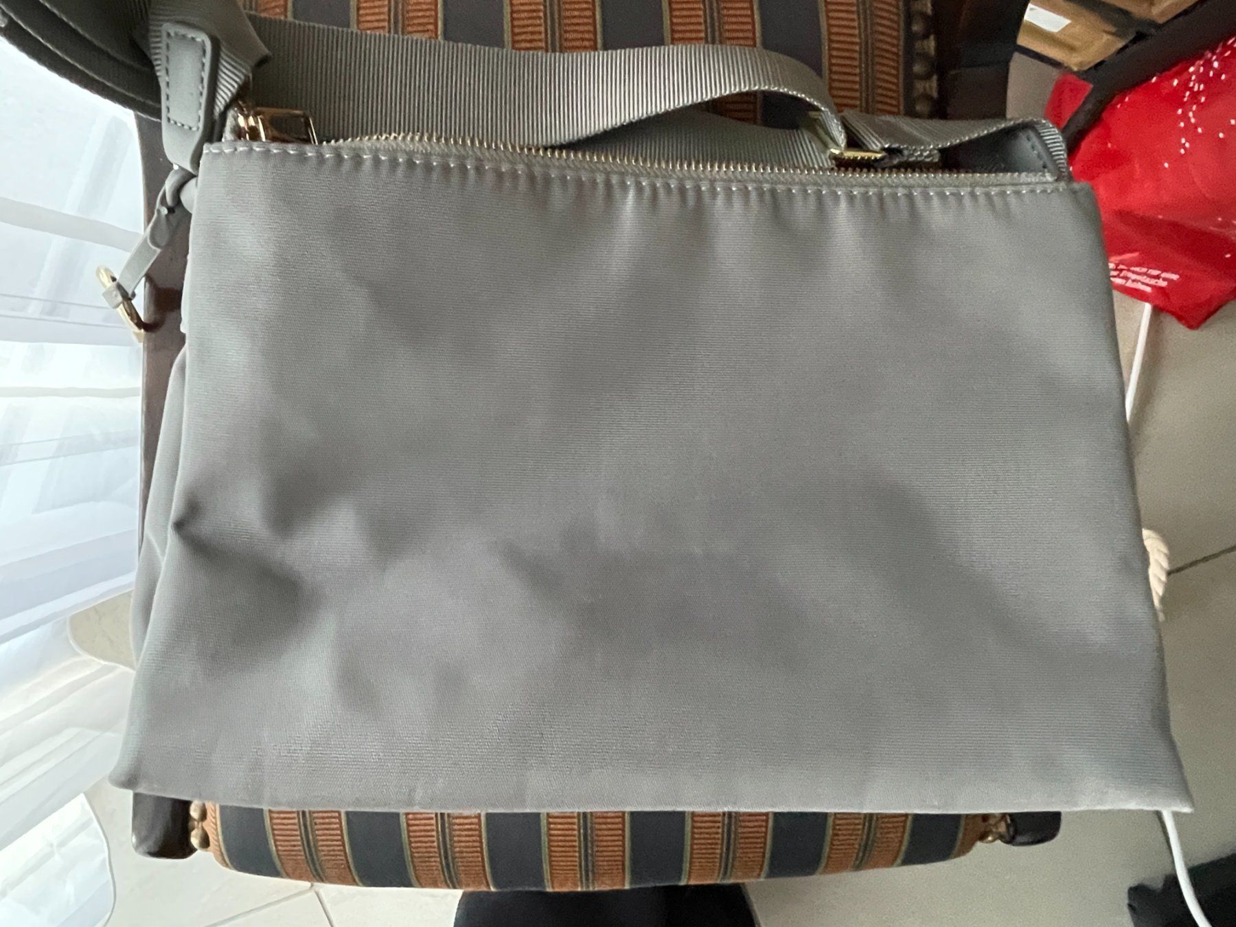 Samsonite Taschen: Samsonite Umhängetasche grau-grün – Gebraucht aus Muttenz von einfach-schoen 2