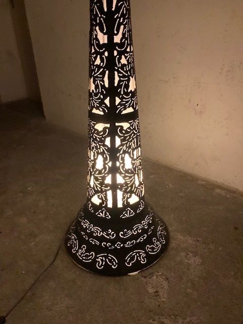 Lampade: Zylinder Stehlampe aus Metall – Nuovo (secondo la descrizione) da Zürich venduto da brupbacher01 4