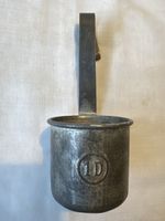 Antike Zinnschöpfkelle, 1D Punze - Dekorative Rarität