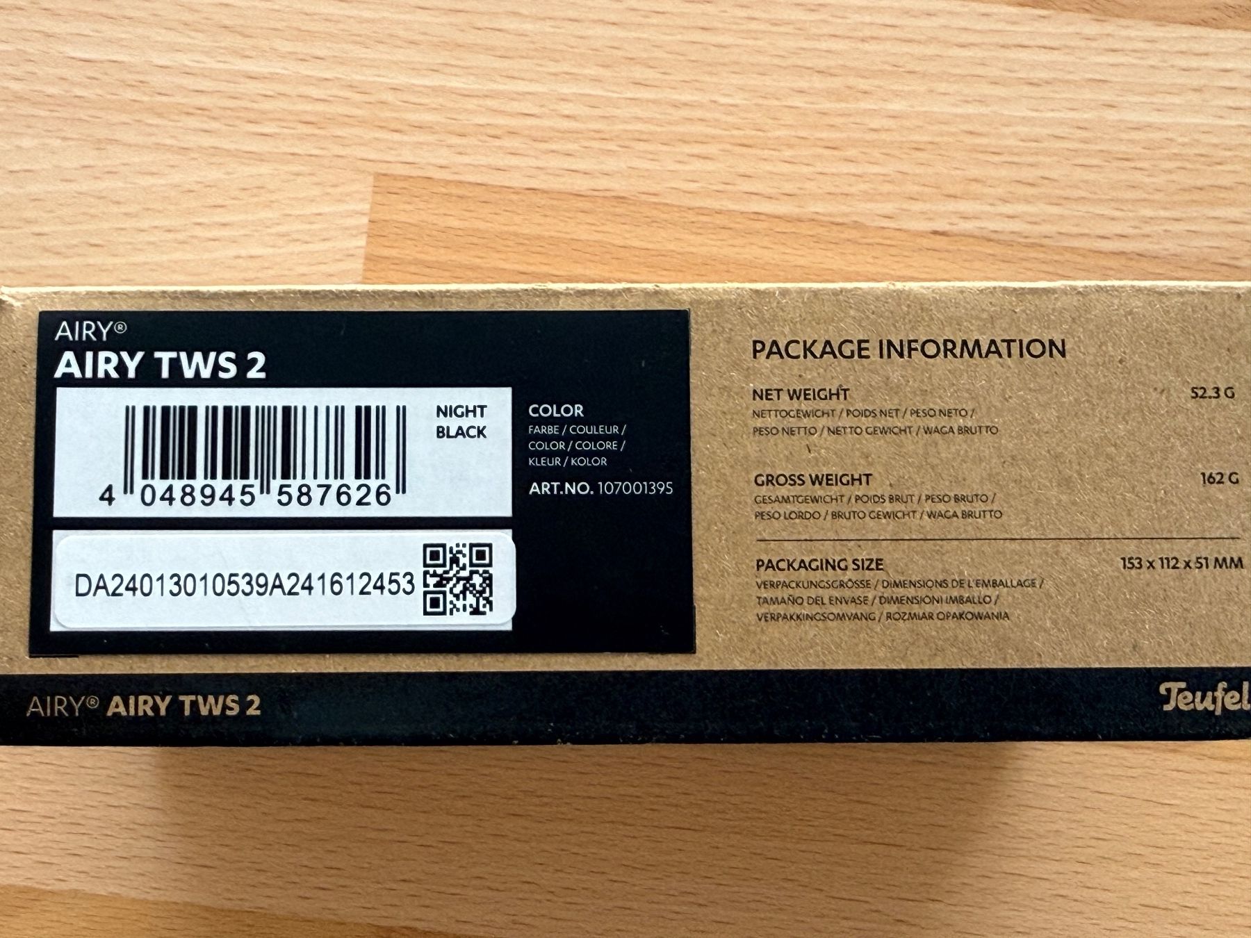 Teufel Cuffie: Kopfhörer Teufel AIRY TWS 2 – Usato da Oberentfelden venduto da milo.motti 6
