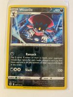 Pokemon Weavile 087/172 Reverse Holo Brilliant Stars EN