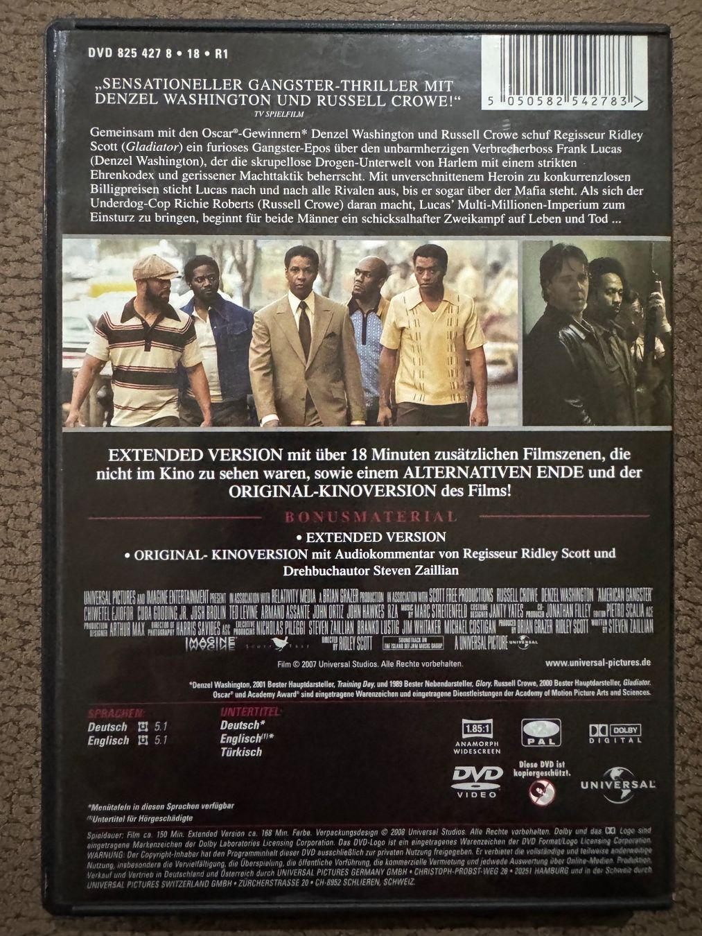 Tutti i DVDs: American Gangster – Usato da Dietikon venduto da MuNathy 1