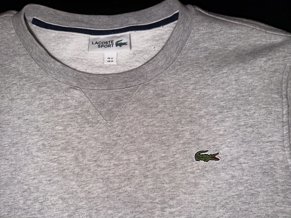 Lacoste Maglioni & Felpe: Lacoste Pullover Grau Gr. M – Usato da Langenthal venduto da Fernando1999 1