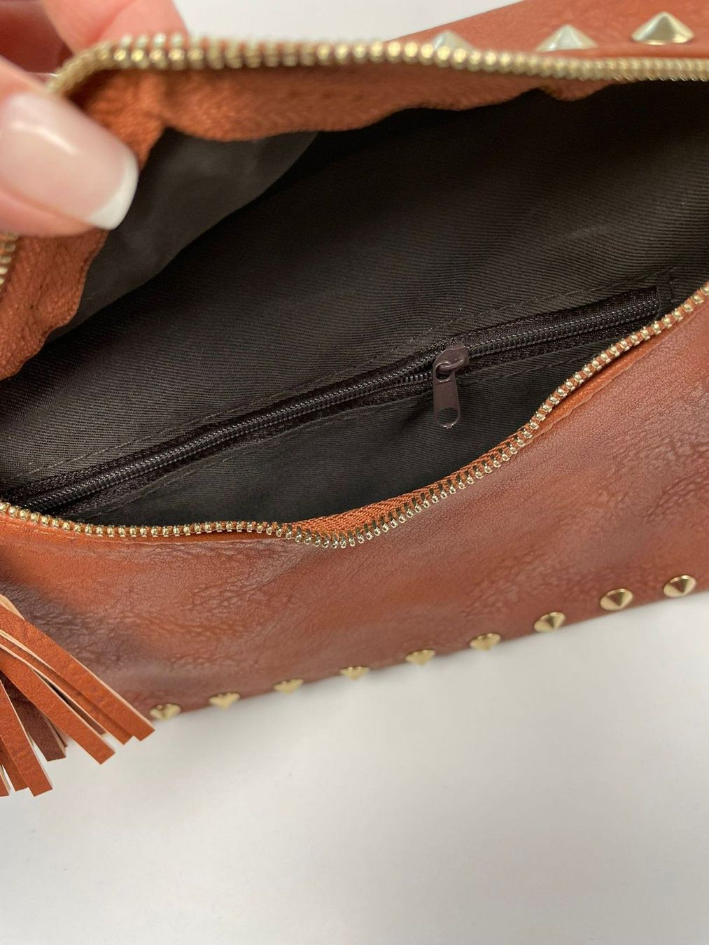 Borse da donna: Clutch/ Handtasche braun mit Gold – Nuovo (secondo la descrizione) da Wängi venduto da LiqKojote 3