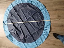 Grosse Planschbecken-Unterlage, Durchmesser 115cm, Top!