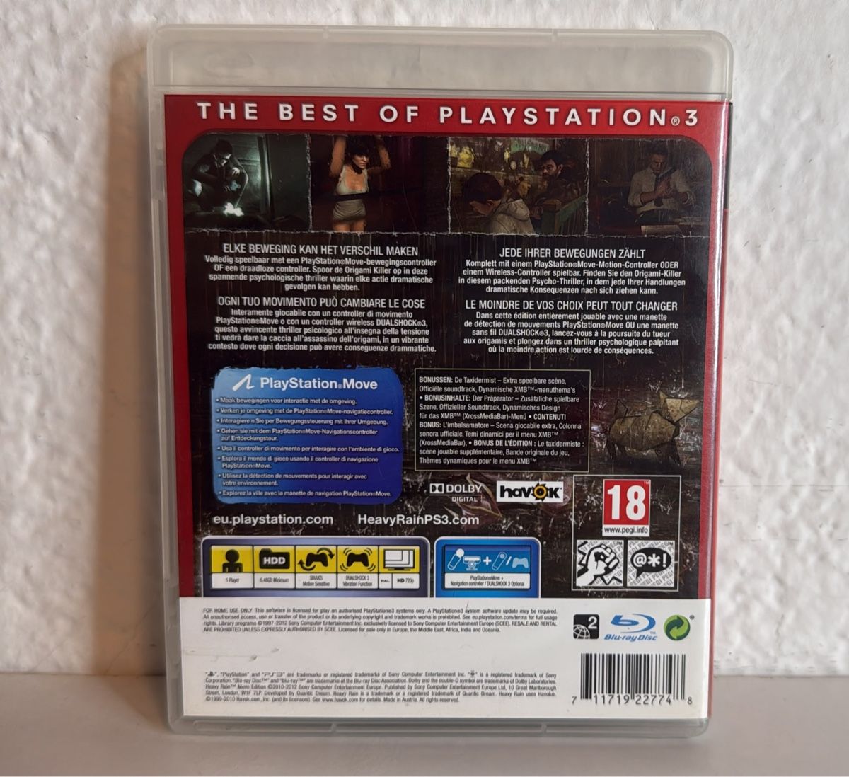 Sony Jeux: Heavy Rain Move Edition - PS3 Game – D'occasion à Ehrendingen par bubulence 1
