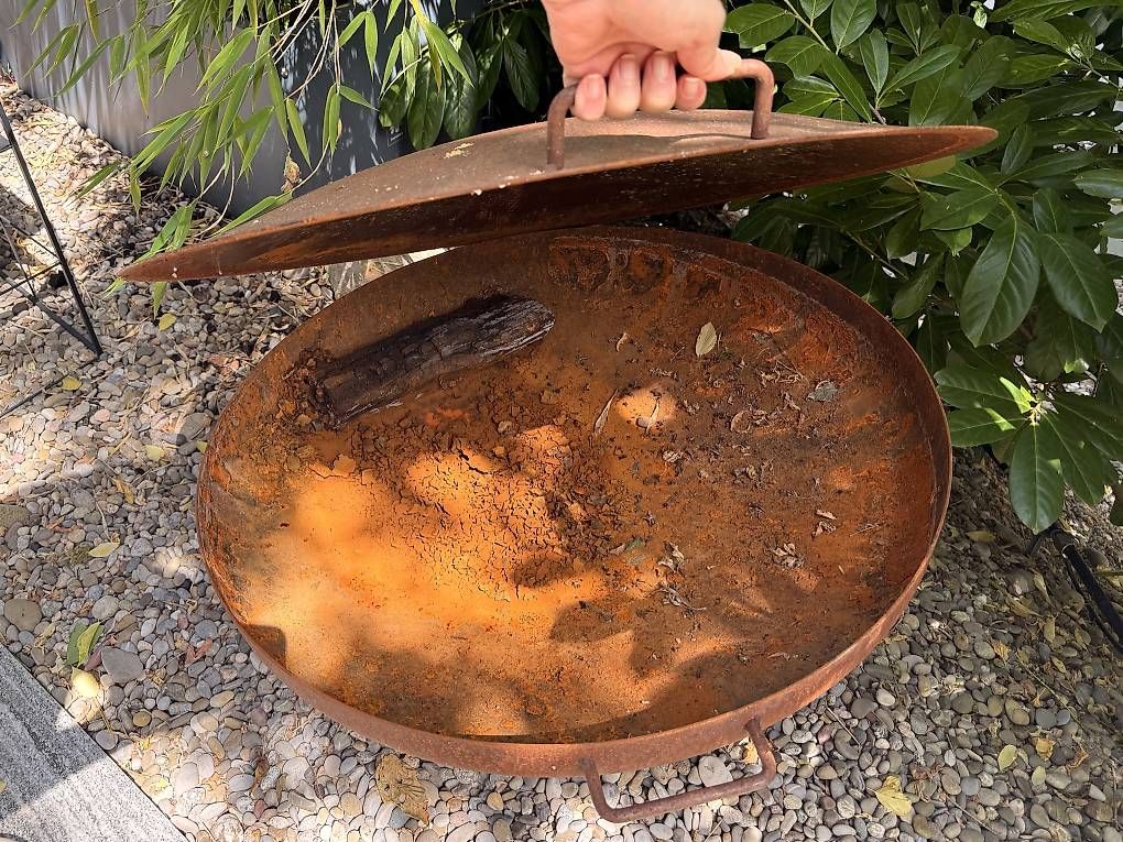 Bracieri:  Feuerschale Ø 80 cm mit Deckel – Usato da Bottmingen venduto da OliviaM06 1