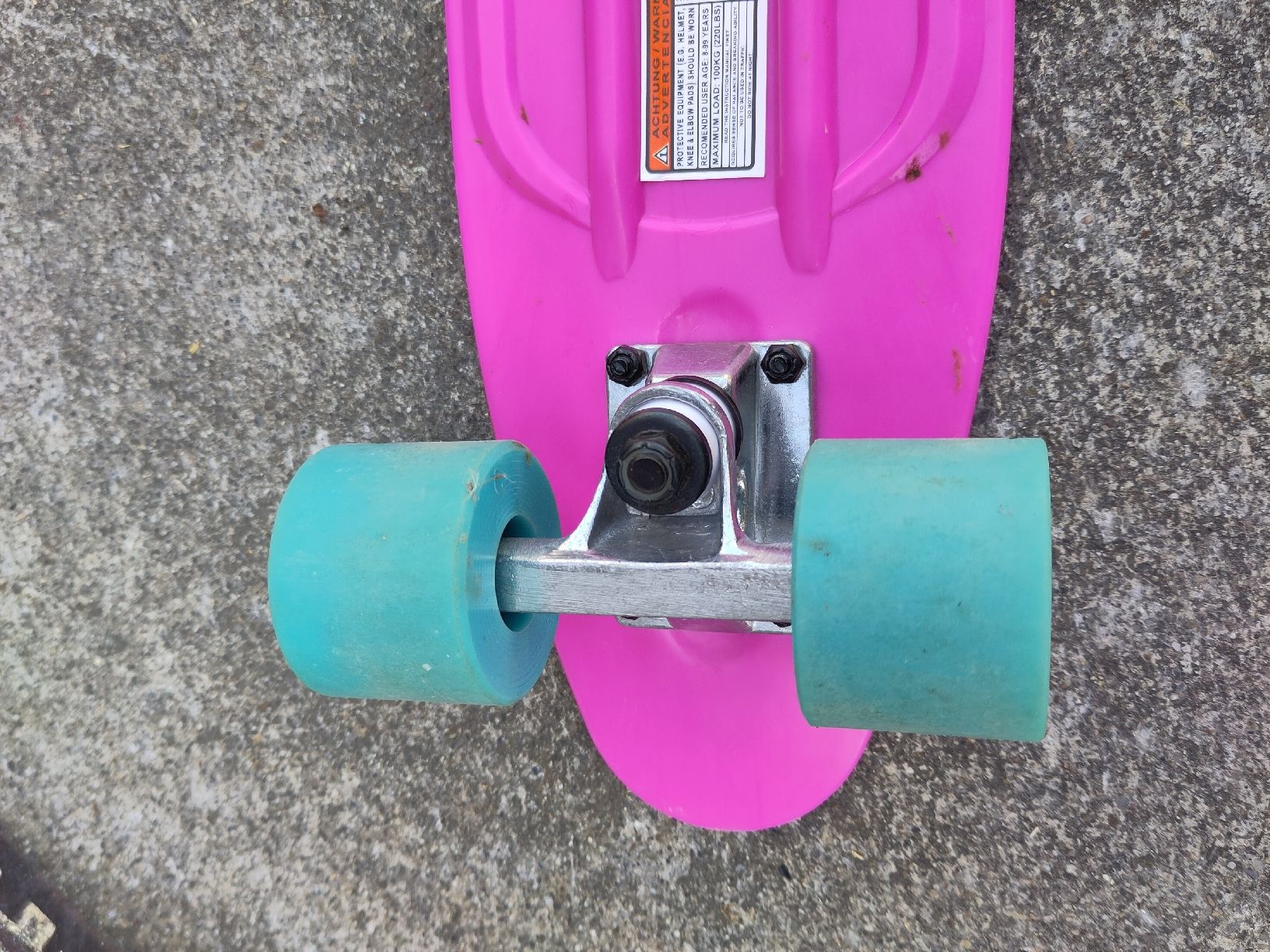 Skateboards: Skateboard, Rollbrettchen, pink – Usato da Dettighofen Lengw. venduto da mai_75wt 4
