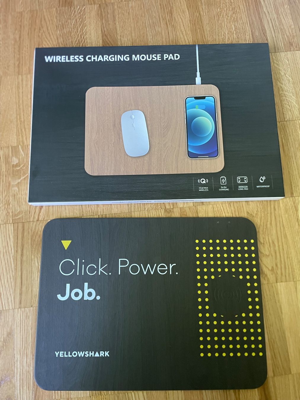 Tappetini per mouse: Wireless Charging Mouse Pad aufladbares Mouse Pad wasserfest – Nuovo (secondo la descrizione) da Schinznach Bad venduto da Gothica_666