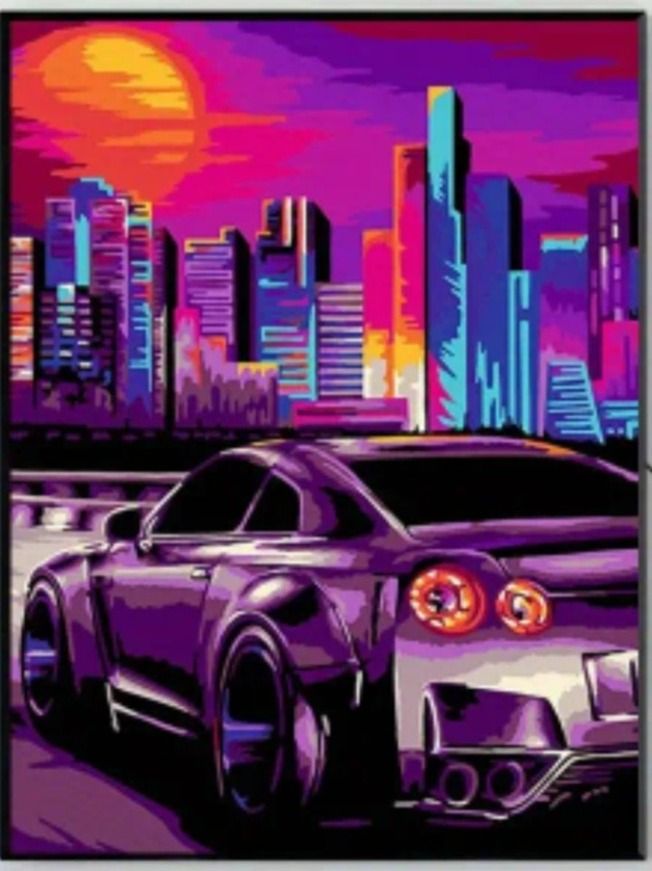 Kit bricolage: Diamond Painting Auto 30x40cm – Nuovo e nell'imballaggio originale da Aarau venduto da ozgysi