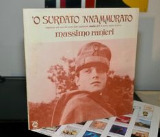firmato e dedicato Massimo Ranieri – 'O Surdato 'Nnammurato