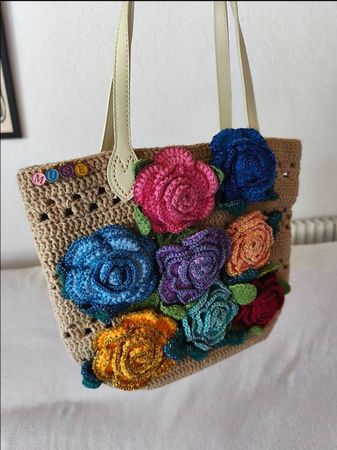 Sac à main 100% fait main 
