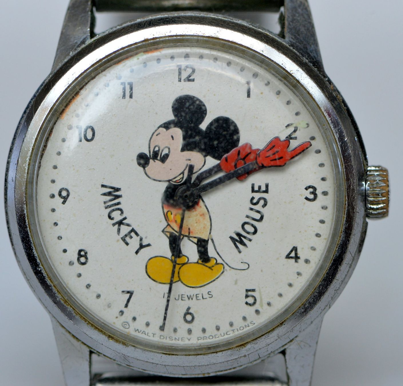 Disney Orologi: Montre mécanique vintage "Mickey Mouse" – Usato da Neuchâtel venduto da Neuchatel 8