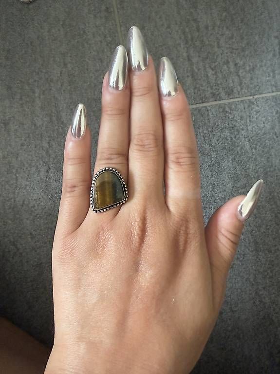 Anelli: Ring mit Tigerauge – Usato da Chur venduto da van_6qs7