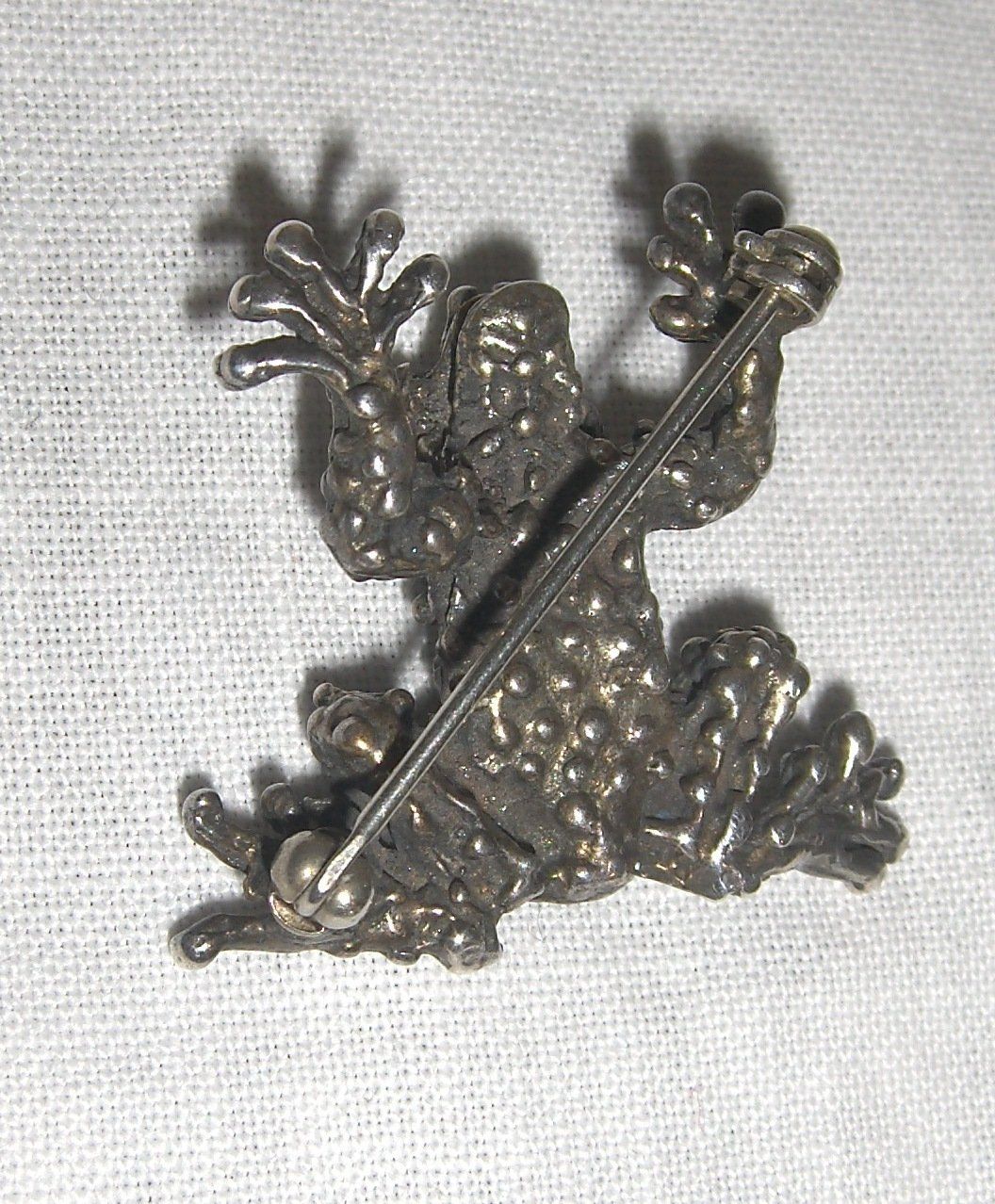 Spille & Fermagli: Alte Silber Brosche Frosch – Usato da Dübendorf venduto da alracfo 2