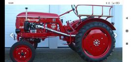 Traktor Hanomag R 218 - schön restaurierter Oldtimer