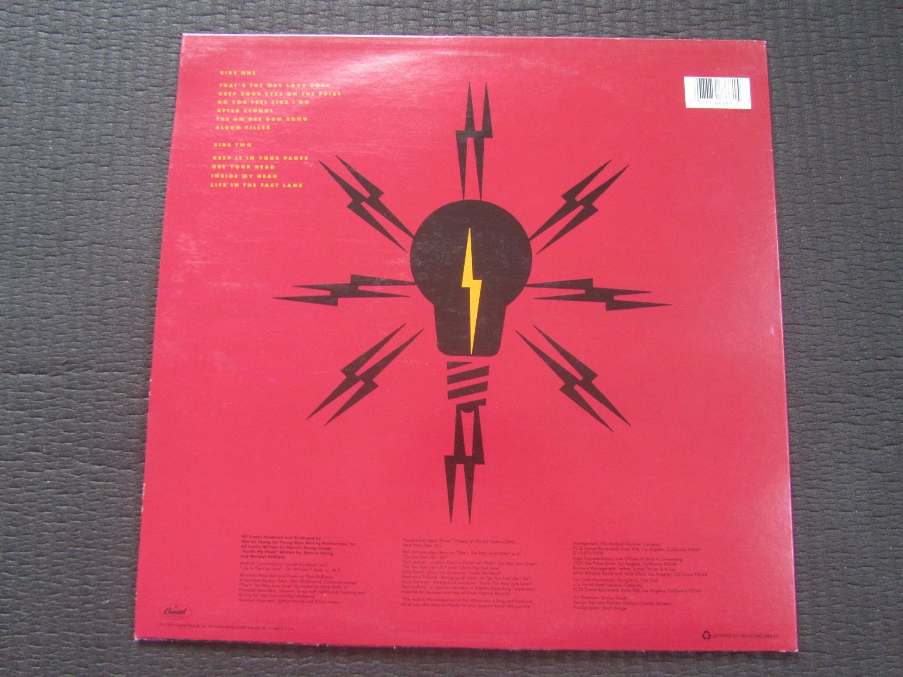 Dischi in vinile: Young MC - Brainstorm LP, Top Zustand, 1989 Release! – Usato da Seengen venduto da mikelele 3