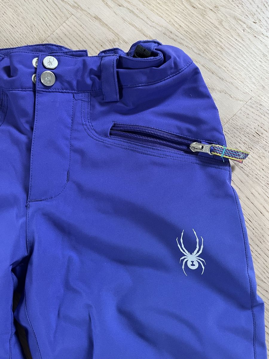 Spyder Pantaloni: Spyder Skihose blauviolett – Usato da Mönchaltorf venduto da liebyv 2