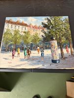 Gemälde mit Signatur (Robert  Heyer Hayes, 40 x 50 cm) Nr132