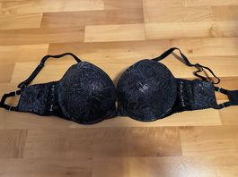 Victorias Secret BH schwarz/silber