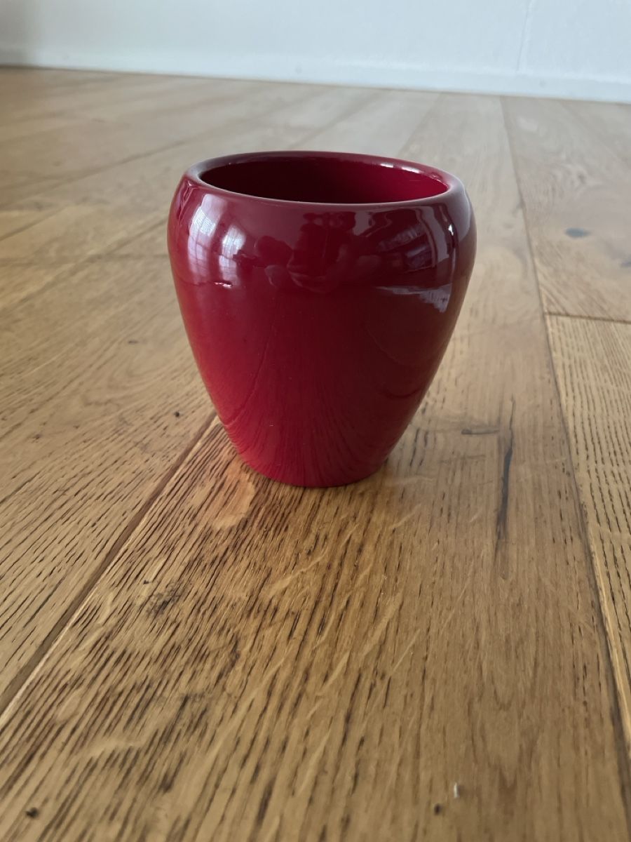 Pots de fleurs: Roter Blumentopf – Neuf (Voir description) à Teufenthal AG par kur_56