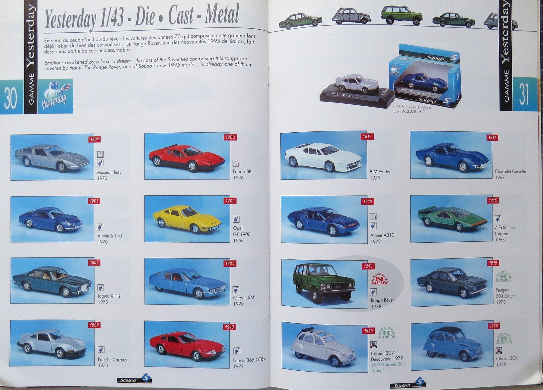 Solido Modellautos: Modellautokatalog Solido von 1995 – Neu (gemäss Beschreibung) aus Ettingen von campione_1 3