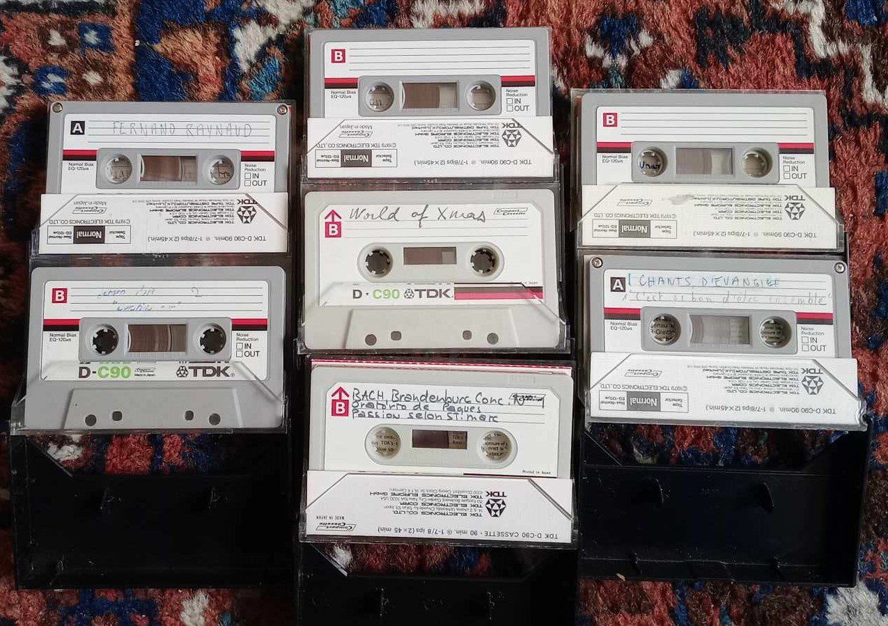 Kompaktkassetten: TDK D-C90 - cassettes / kassetten MC - 7x – Gebraucht aus Le Locle von borgespatricia 1