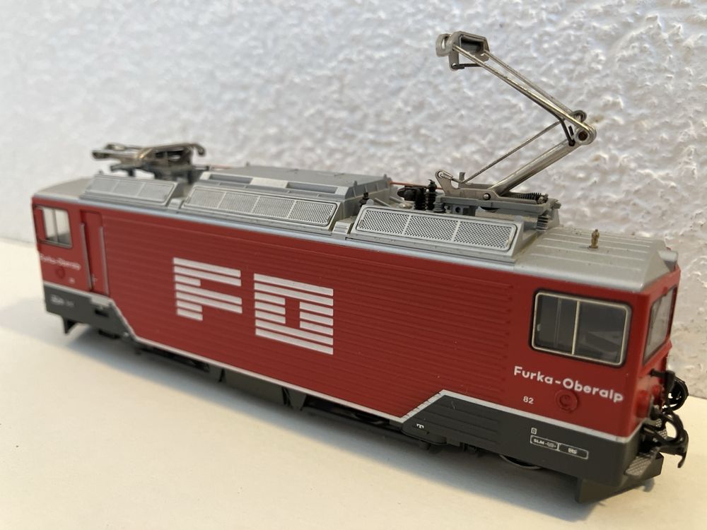 Bemo Modelleisenbahnen: Bemo / HOm / Locomotive FO Ge 4/4 III 82 (DC, analogique) – Gebraucht aus Genève von frespo 1