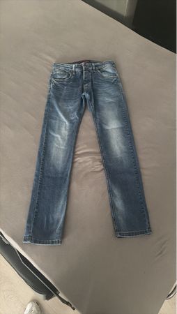 Mens Jeans Blue Denim Used Condition Size Medium