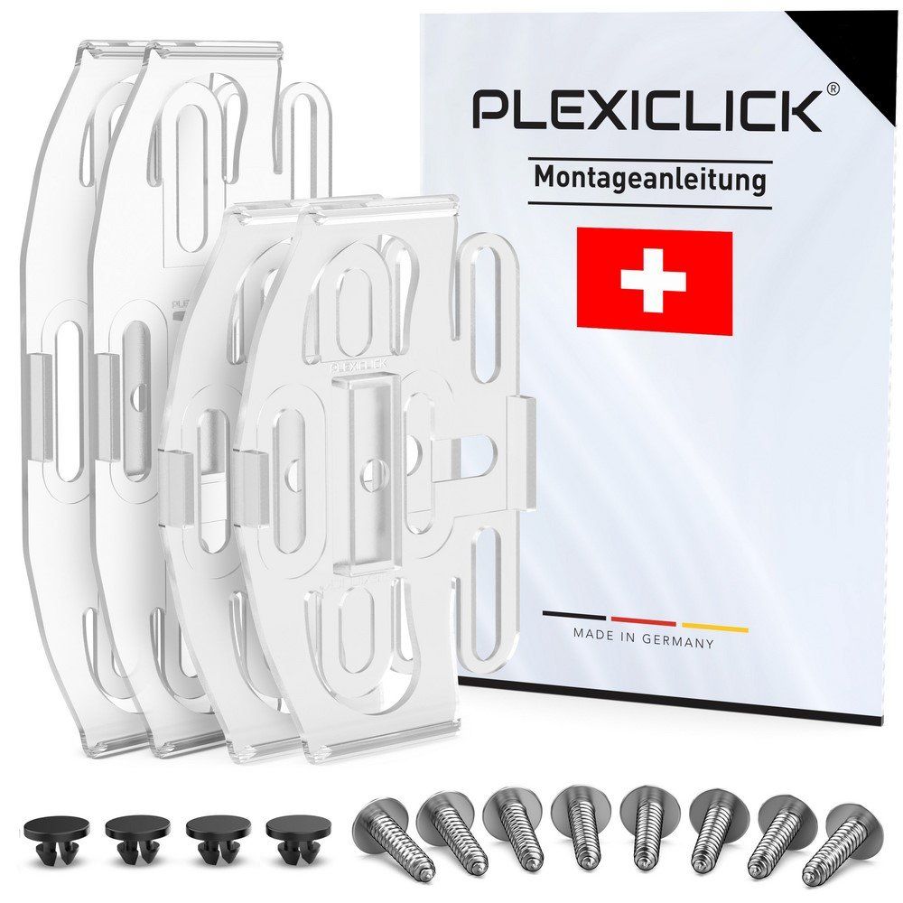 Accessori per altri veicoli: AKTION Rahmenloses Kennzeichenhalter MB Klick ähnlich – Nuovo e nell'imballaggio originale da Goldach venduto da SSRConzept