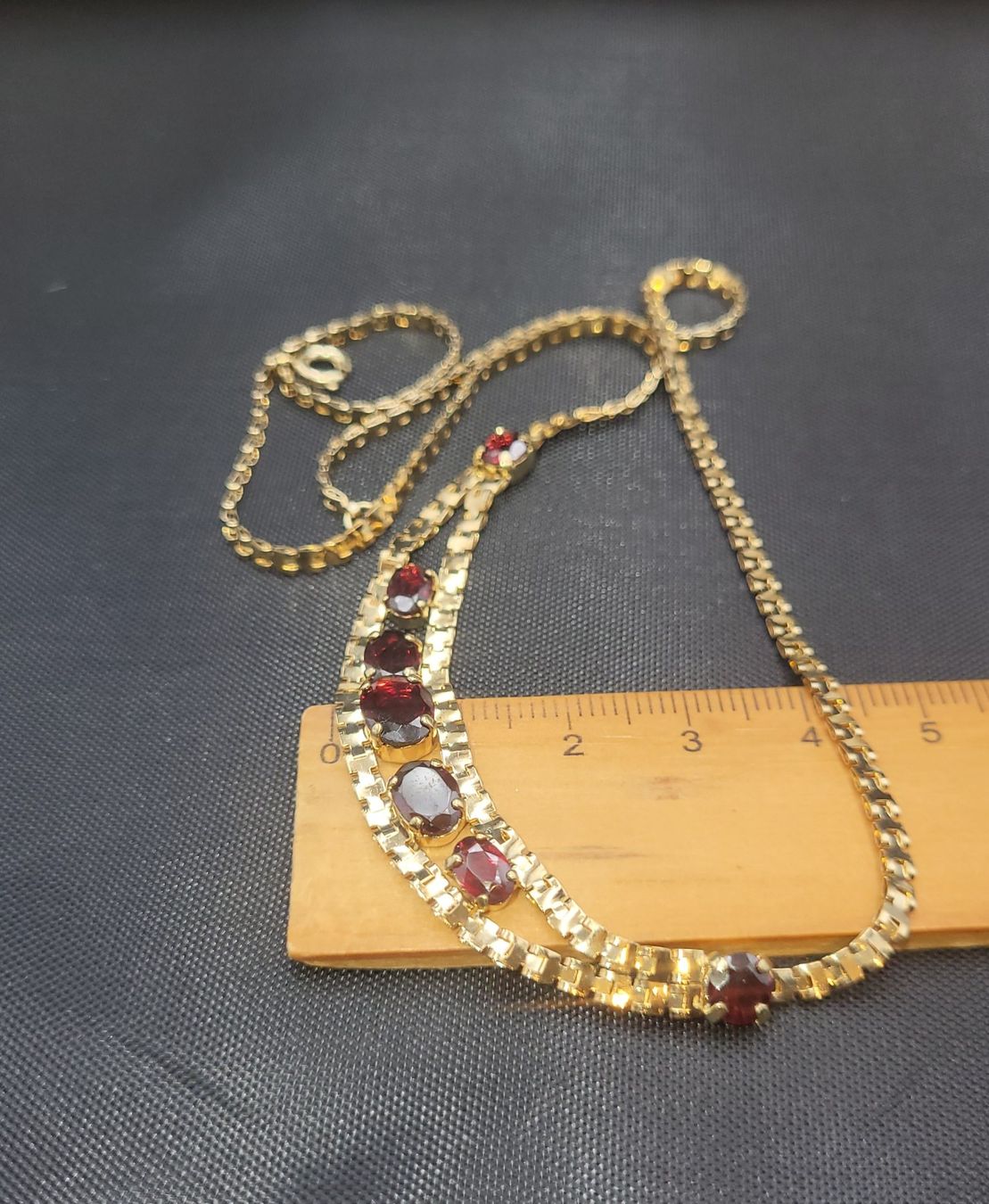 Colliers: Gold Collier Mit Steine – D'occasion à Wald ZH par Dasilver 8