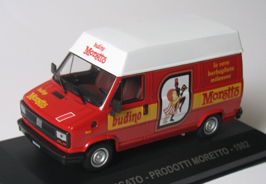 Fiat Modellini d'auto: Fiat Ducato 1982 , Prodotti Moretto , 1:43 – Nuovo e nell'imballaggio originale da Goldach venduto da Feivel9 1