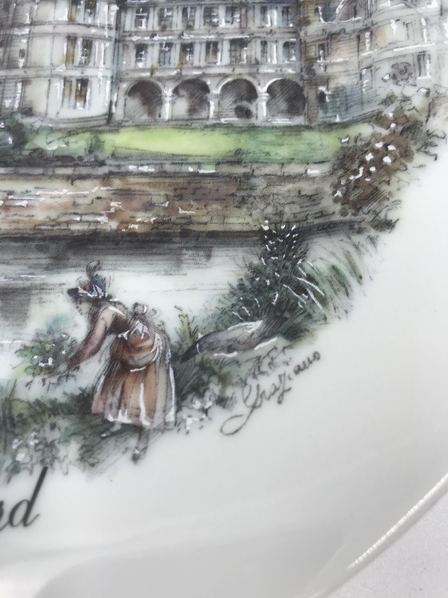 Piatti: Assiette décorative château de Chambord – Nuovo (secondo la descrizione) da Genève venduto da Eric1823 1