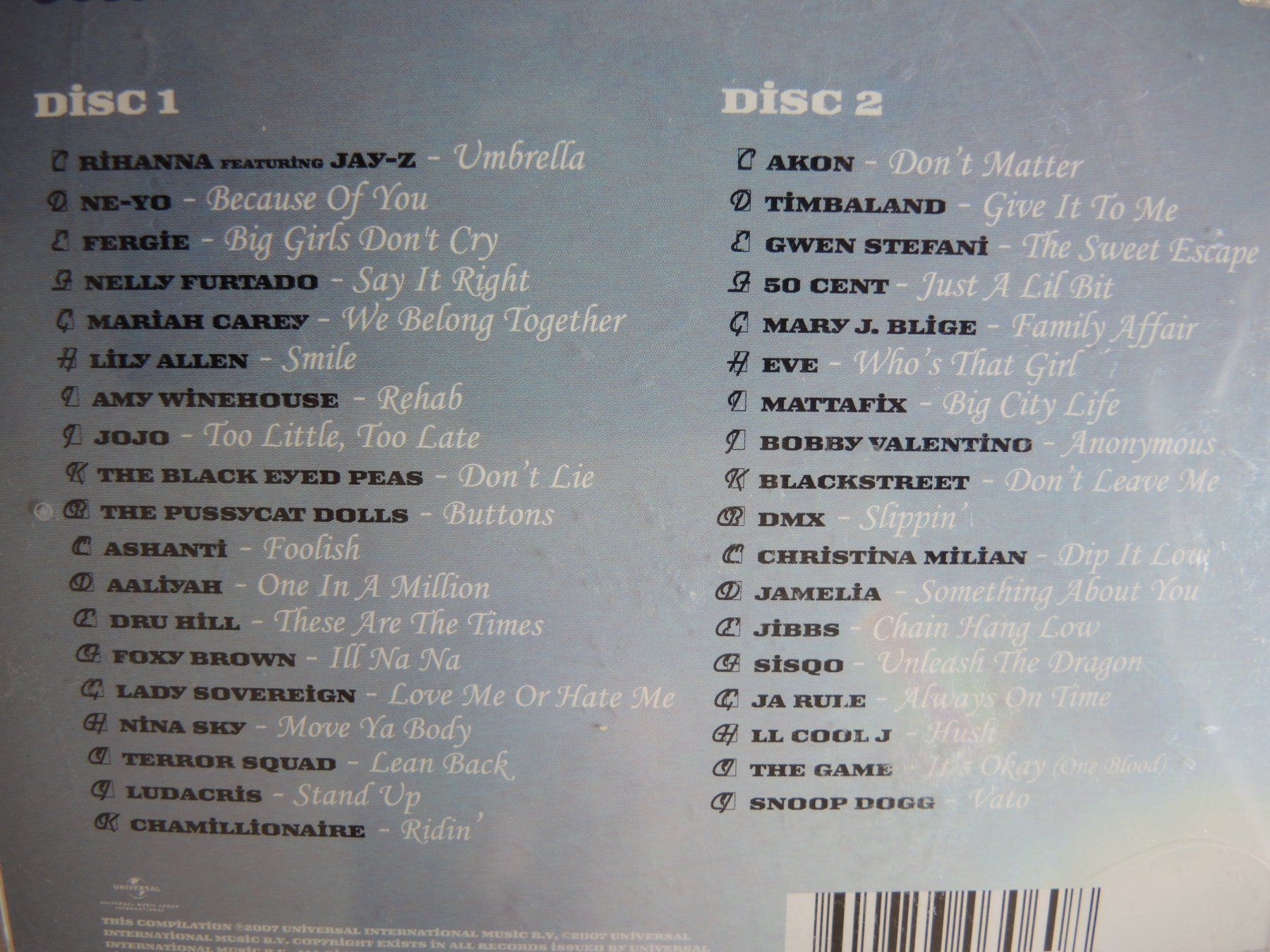 CD: CD Ultimate R & B 37 Hits 2007 – Usato da Rorschach venduto da maeck8 4