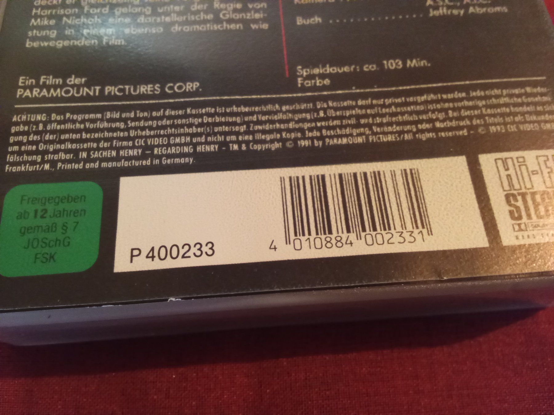 Tutti i VHS: In Sachen Henry (USA – Usato da Remetschwil venduto da Hofiii 4