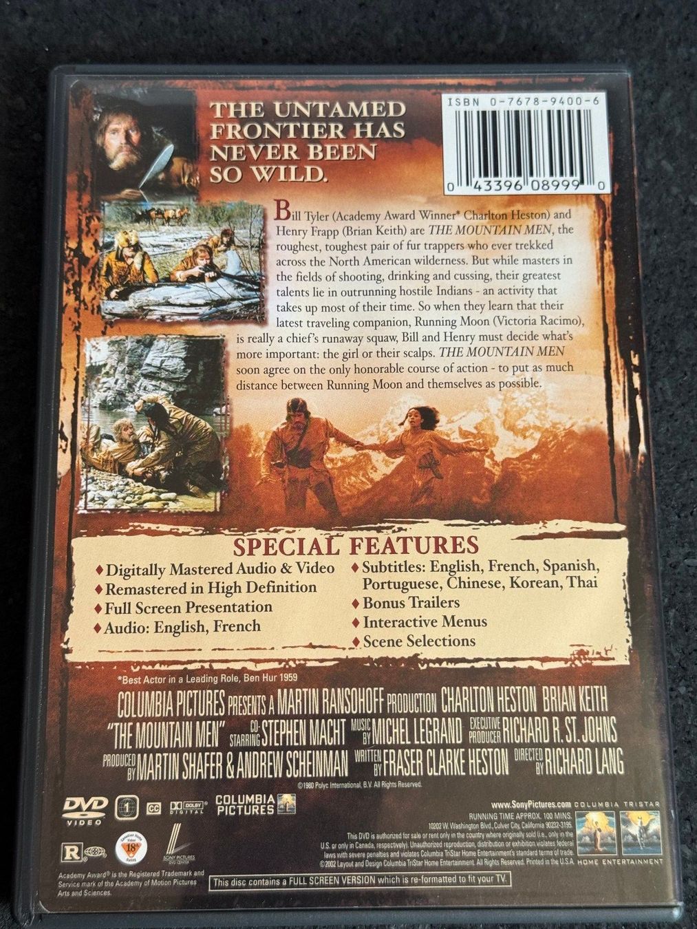 Tous les DVDs: The Mountain Men DVD EN/FR (Ländercode 1) – D'occasion à Fribourg par tschjoly 1