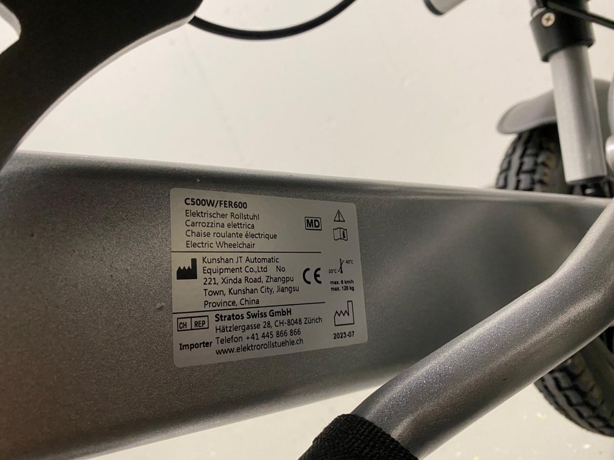 Sedie a rotelle: Elektrischer Rollstuhl FER-600 – Usato da Meienberg venduto da fuchs015 3