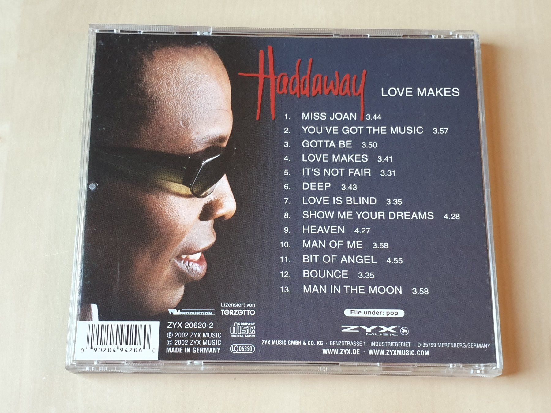 CD: Haddaway Love Makes – Usato da Stansstad venduto da collectorsshop 1