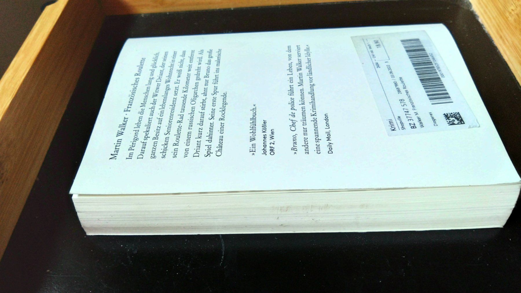 Libri: Martin Walker - Französisches Roulette – Usato da Fislisbach venduto da Maieriisli25 3