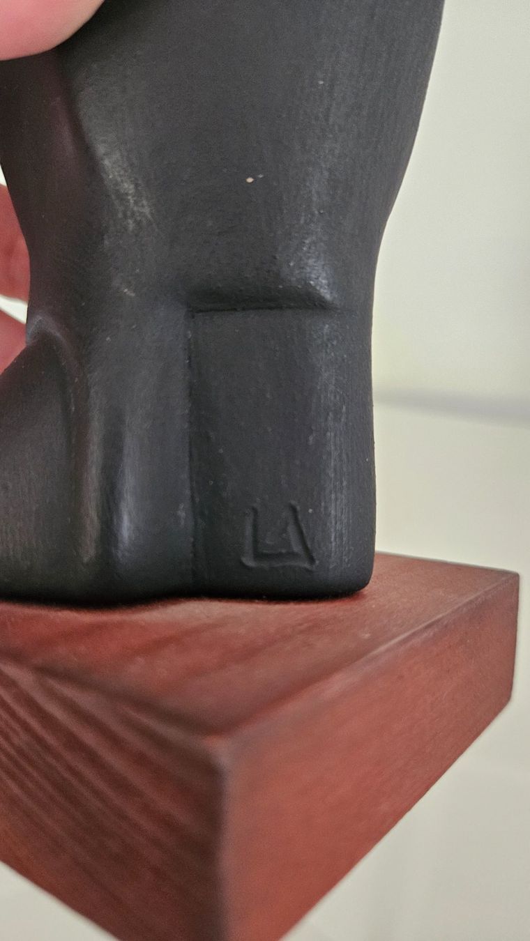 Statuette: Statuetta nera "abbraccio di mamma" – Usato da Melano venduto da H-Sara 3