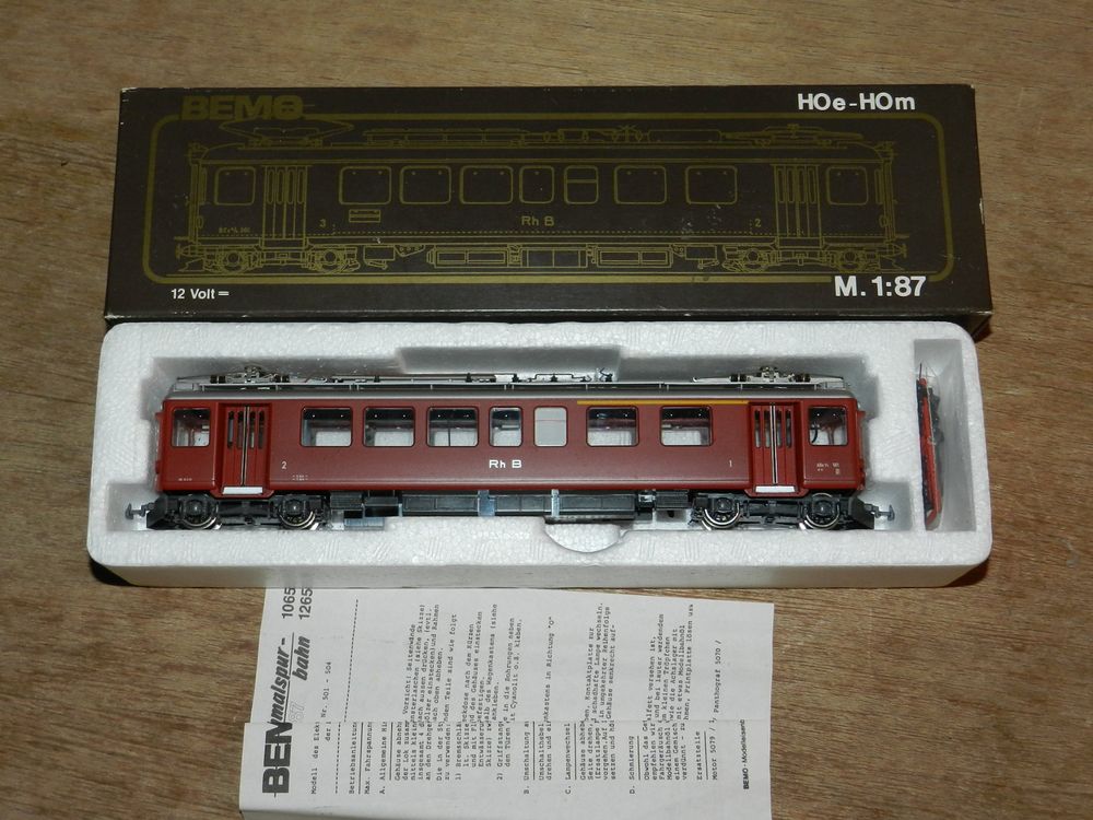 Bemo 3260 H0m Personenrijtuig 1e/2e klasse van de RhB