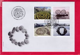 2019, FDC, SATZ, SONDERMARKEN NATURKUNST, 2.5.2019