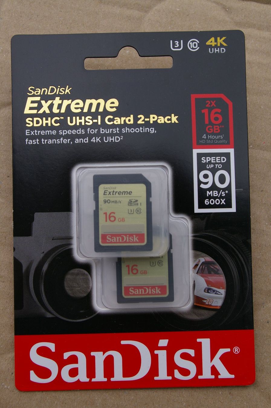 Sandisk Speicherkarten: SanDisk Extreme SDHC UHS-l Card 2-Pack – Neu und originalverpackt aus Niederurnen von mowgli_1963