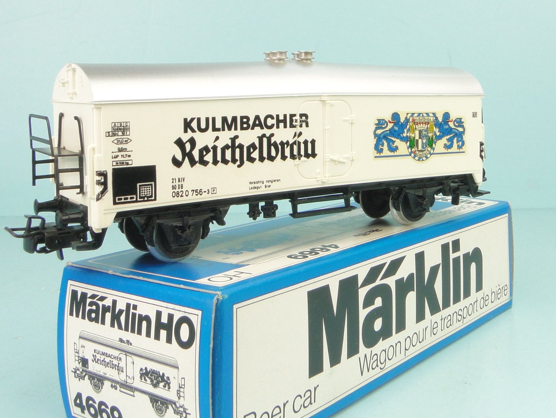 Märklin Modellini di ferrovie: Märklin 4669 Brauerei Kulmbacher – Usato da Bülach venduto da cann11