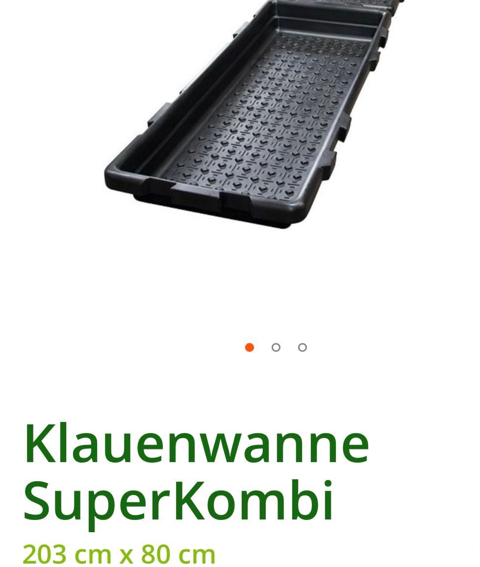 Badewannen: Klauenwanne SuperKombi – Neu (gemäss Beschreibung) aus Sumiswald von Rentus7 3