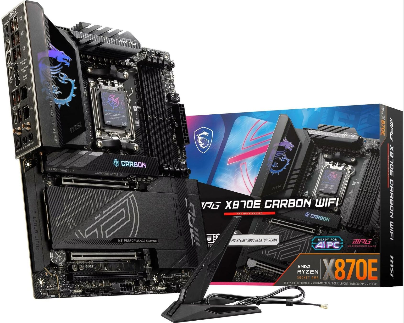 MSI Mainboards: MSI MPG X870E Carbon WiFi – Gebraucht aus Nenzlingen von aldo70