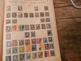 Francobolli antichi USA - con pezzi rari