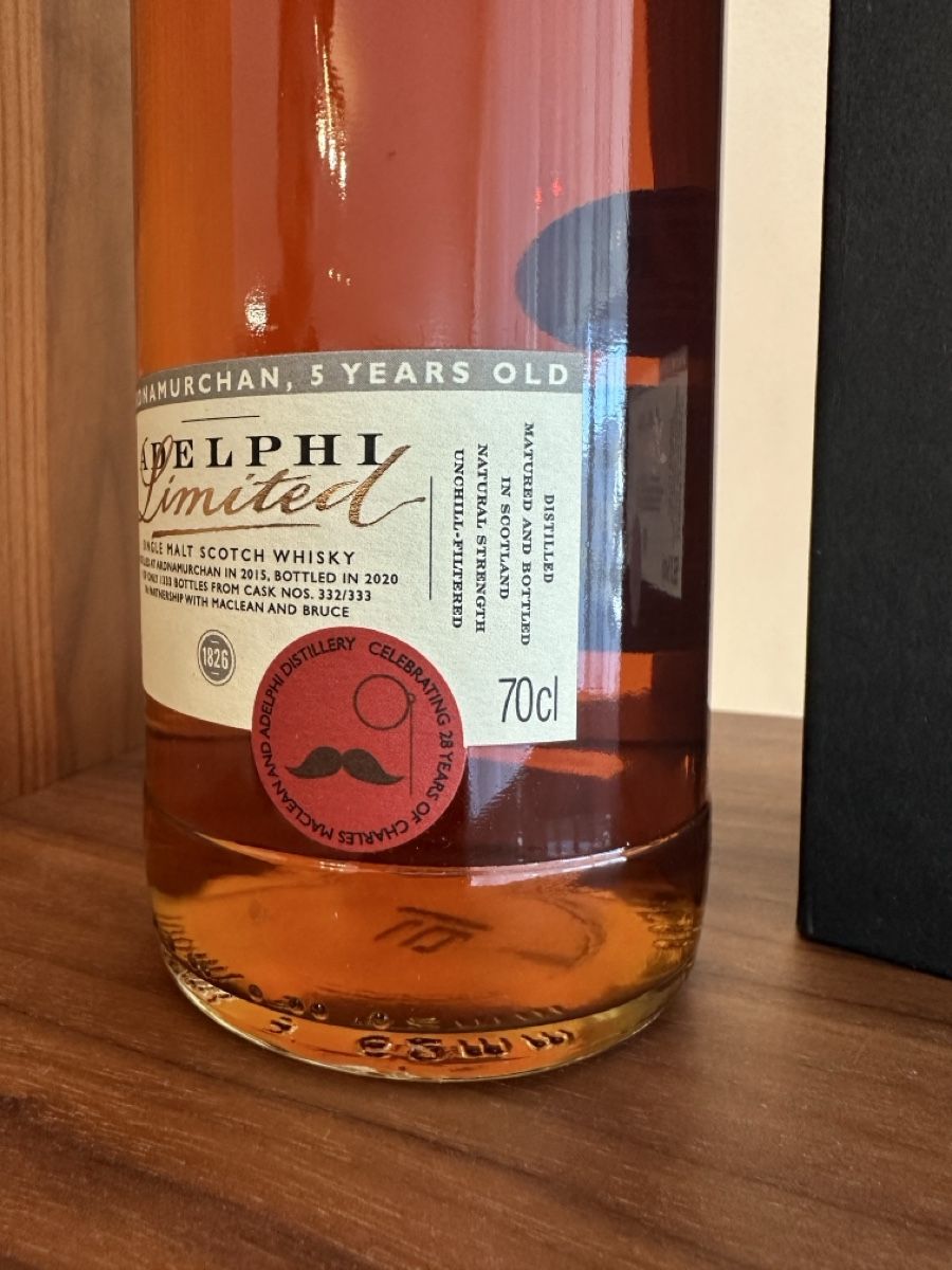 Bevande alcoliche: Adelphi Ardnamurchan 5 Years M&B – Nuovo (secondo la descrizione) da Ruswil venduto da to_ko 2