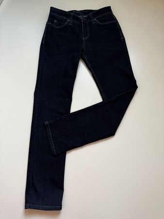 👖Schwarz-Graue MAC Jeans Carrie Pipe, Gr. 36/S*, NEUWERTIG