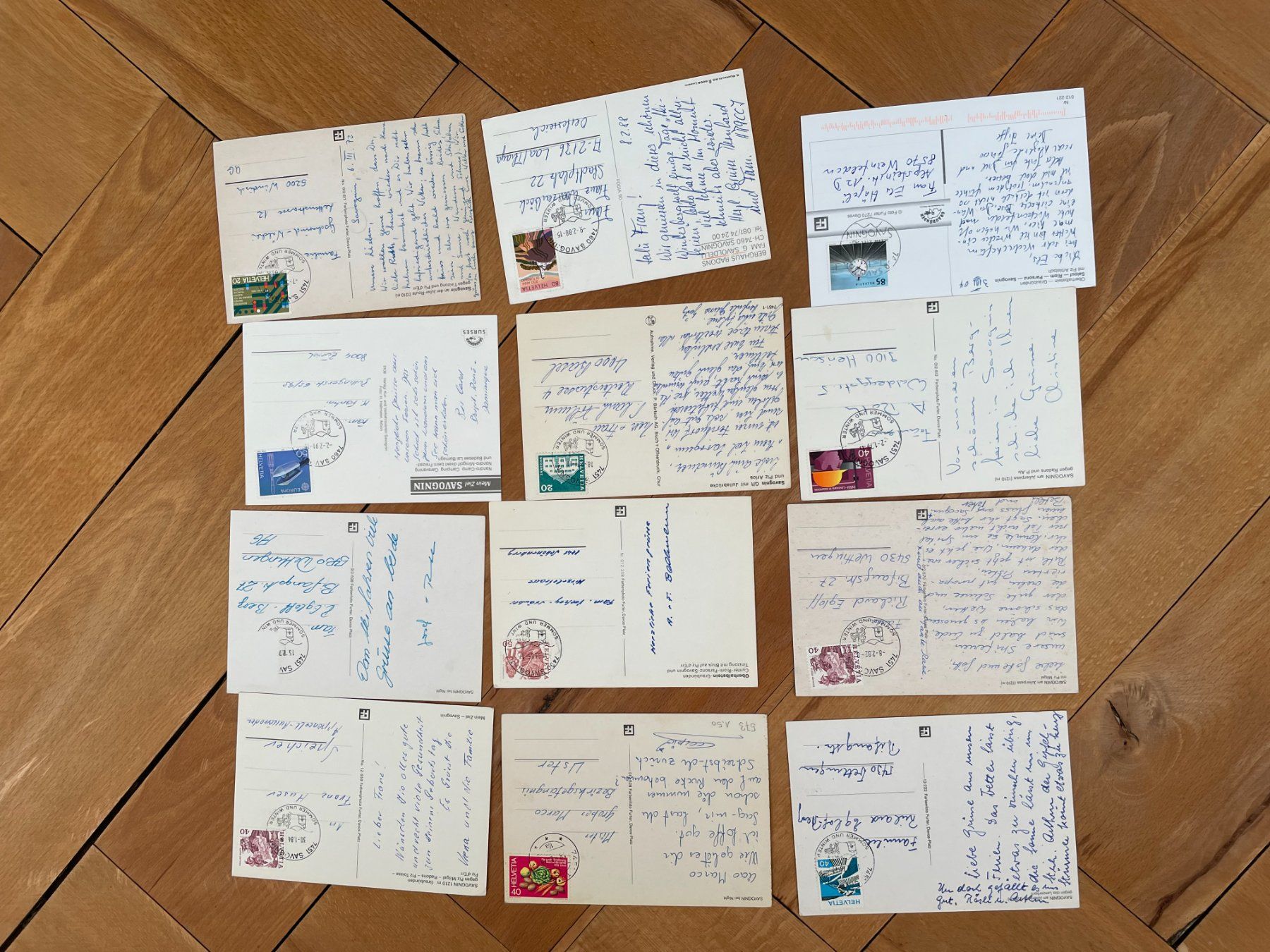 Cartes postales: AK GR 28 Ansichtskarten aus Savognin – D'occasion à Thal par Danny82 3
